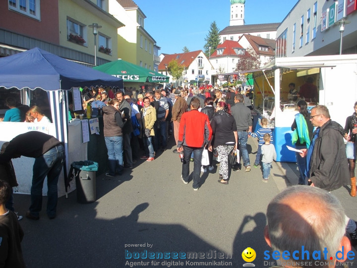 Verkaufsoffener Sonntag mit Apfelfest: Stockach am Bodensee, 26.10.2014
