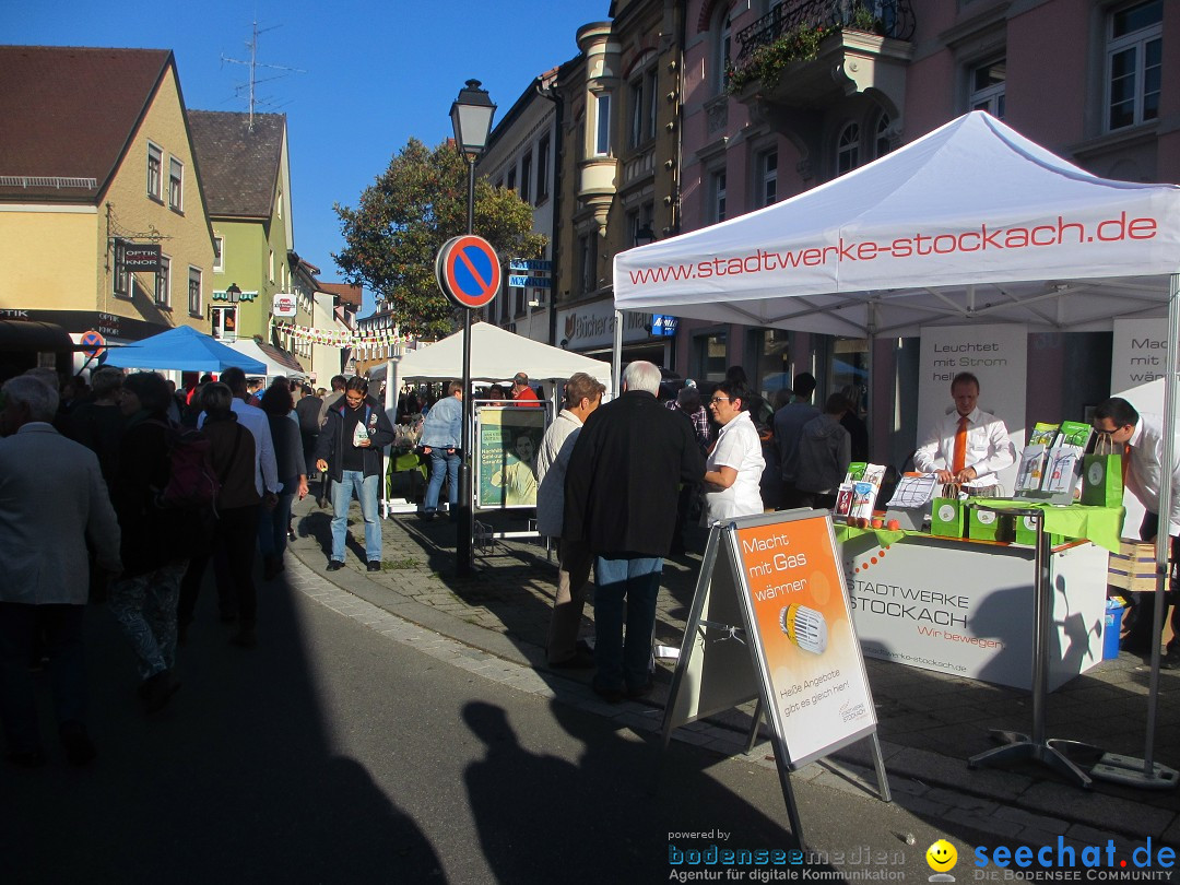 Verkaufsoffener Sonntag mit Apfelfest: Stockach am Bodensee, 26.10.2014