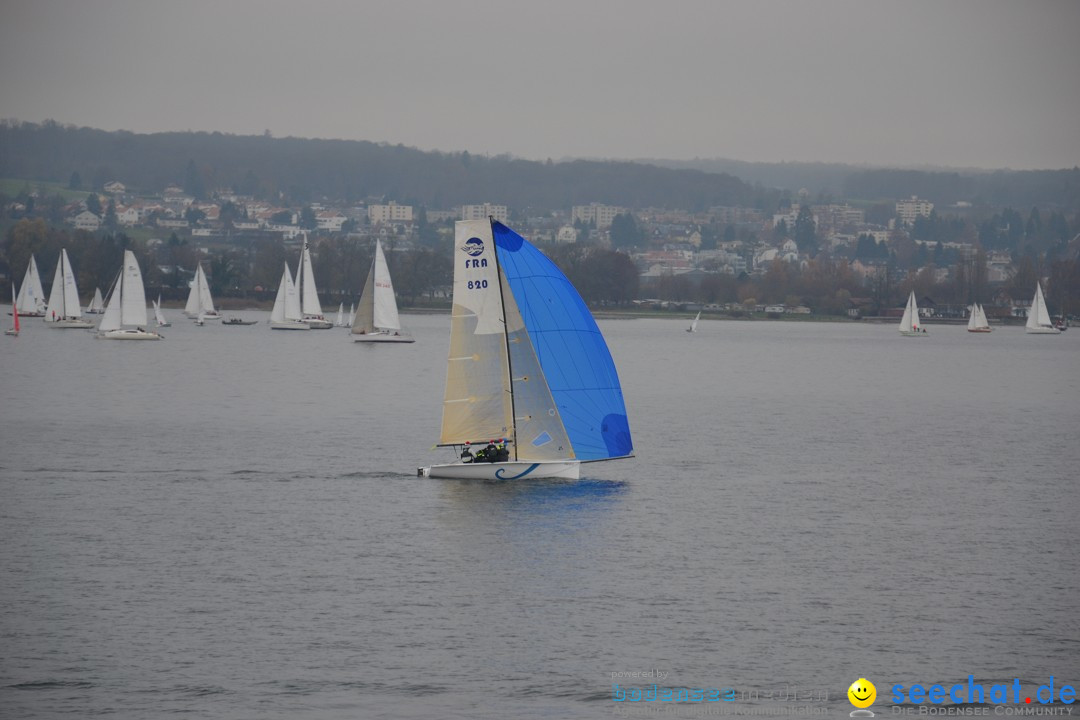 Segelregatta - DIE EISERNE: Konstanz am Bodensee, 29.11.2014