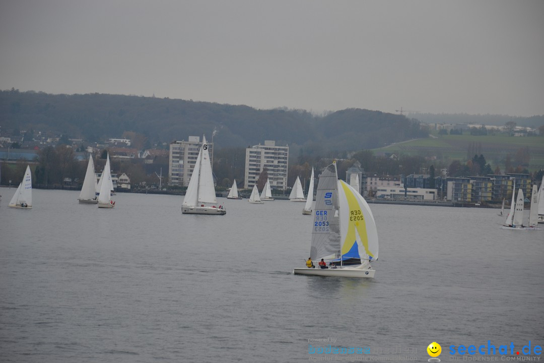 Segelregatta - DIE EISERNE: Konstanz am Bodensee, 29.11.2014