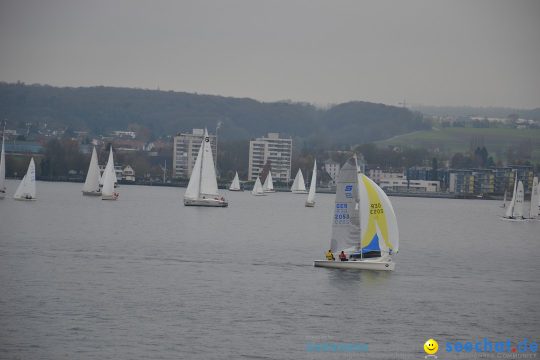 Segelregatta - DIE EISERNE: Konstanz am Bodensee, 29.11.2014