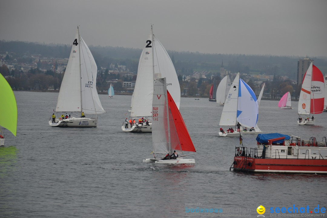 Segelregatta - DIE EISERNE: Konstanz am Bodensee, 29.11.2014