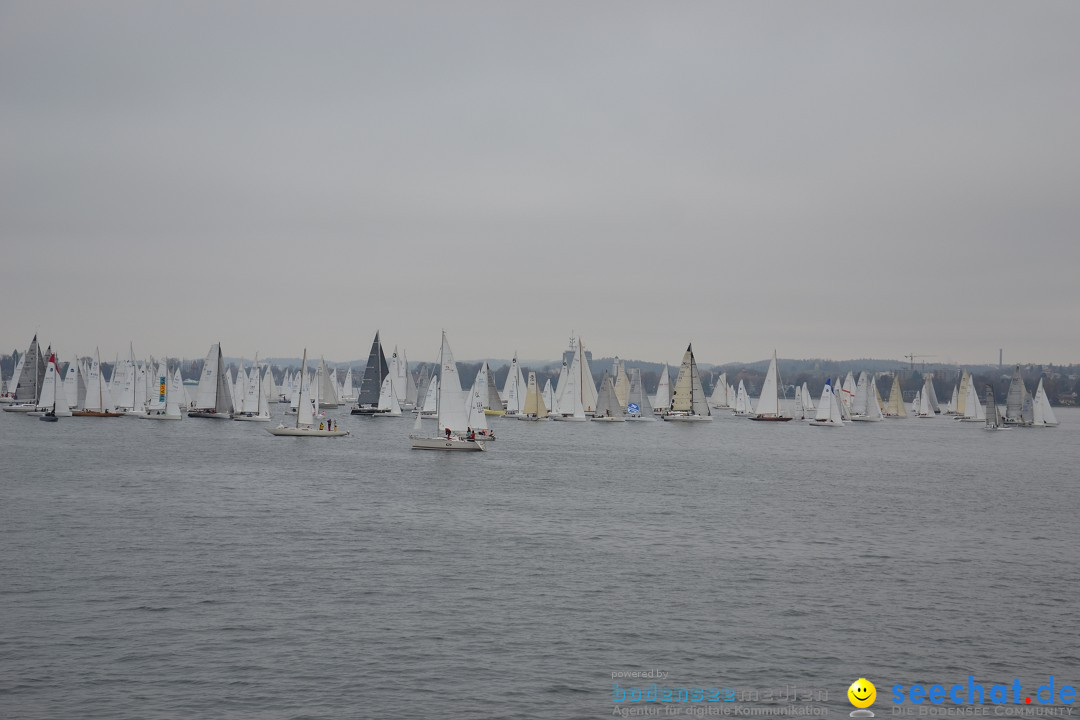 Segelregatta - DIE EISERNE: Konstanz am Bodensee, 29.11.2014