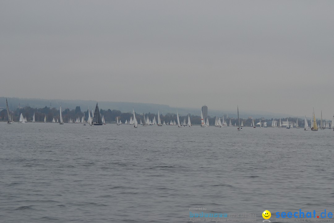 Segelregatta - DIE EISERNE: Konstanz am Bodensee, 29.11.2014