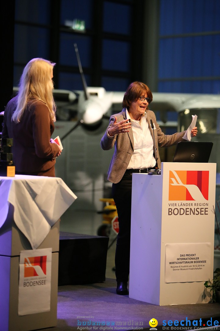 INTERNATIONALER WIRTSCHAFTSRAUM BODENSEE: Friedrichshafen, 18.12.2014