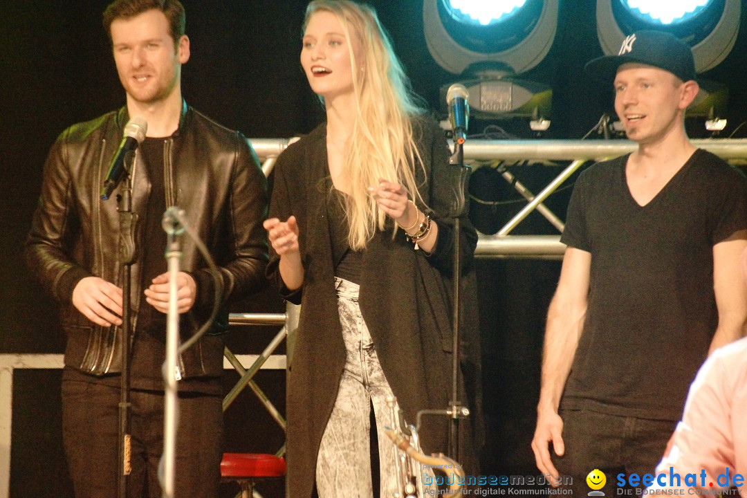 Benefizkonzert: Glasperlenspiel und Papis Pumpels: Stockach, 23.12.2014