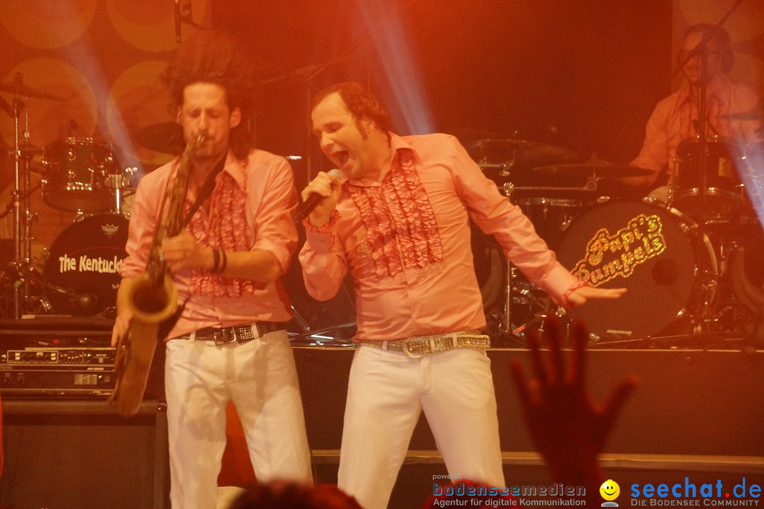 Benefizkonzert: Glasperlenspiel und Papis Pumpels: Stockach, 23.12.2014