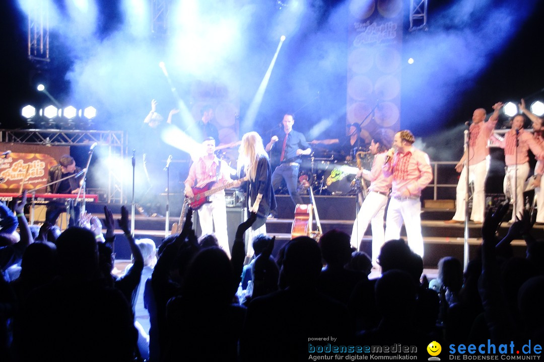 Benefizkonzert: Glasperlenspiel und Papis Pumpels: Stockach, 23.12.2014