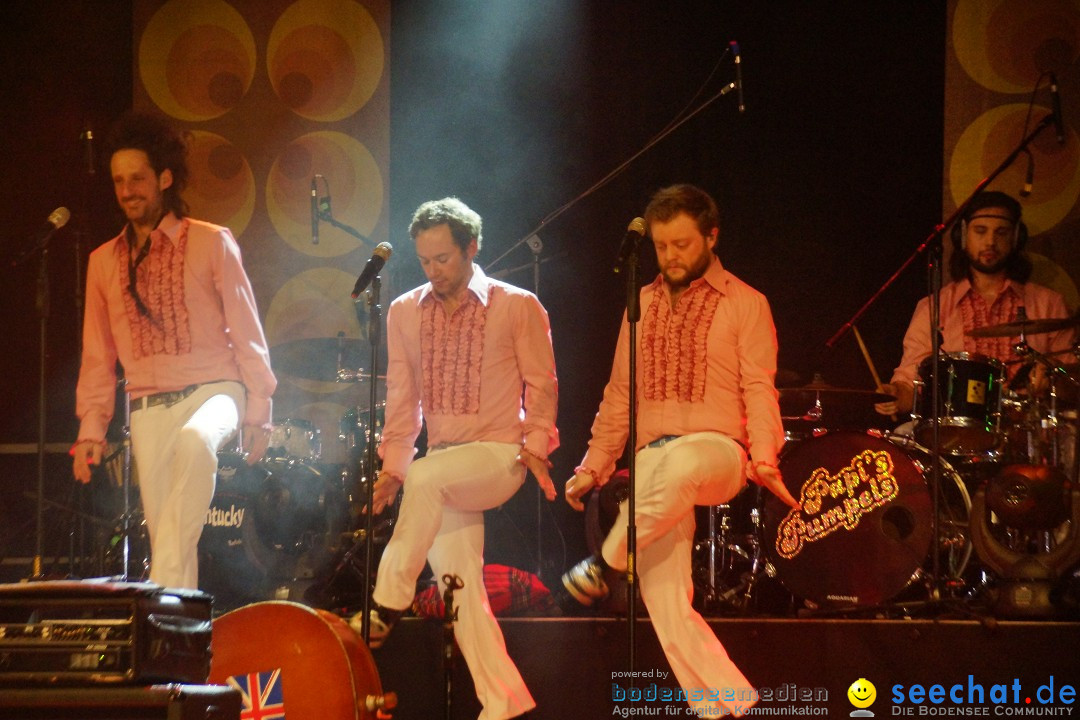 Benefizkonzert: Glasperlenspiel und Papis Pumpels: Stockach, 23.12.2014
