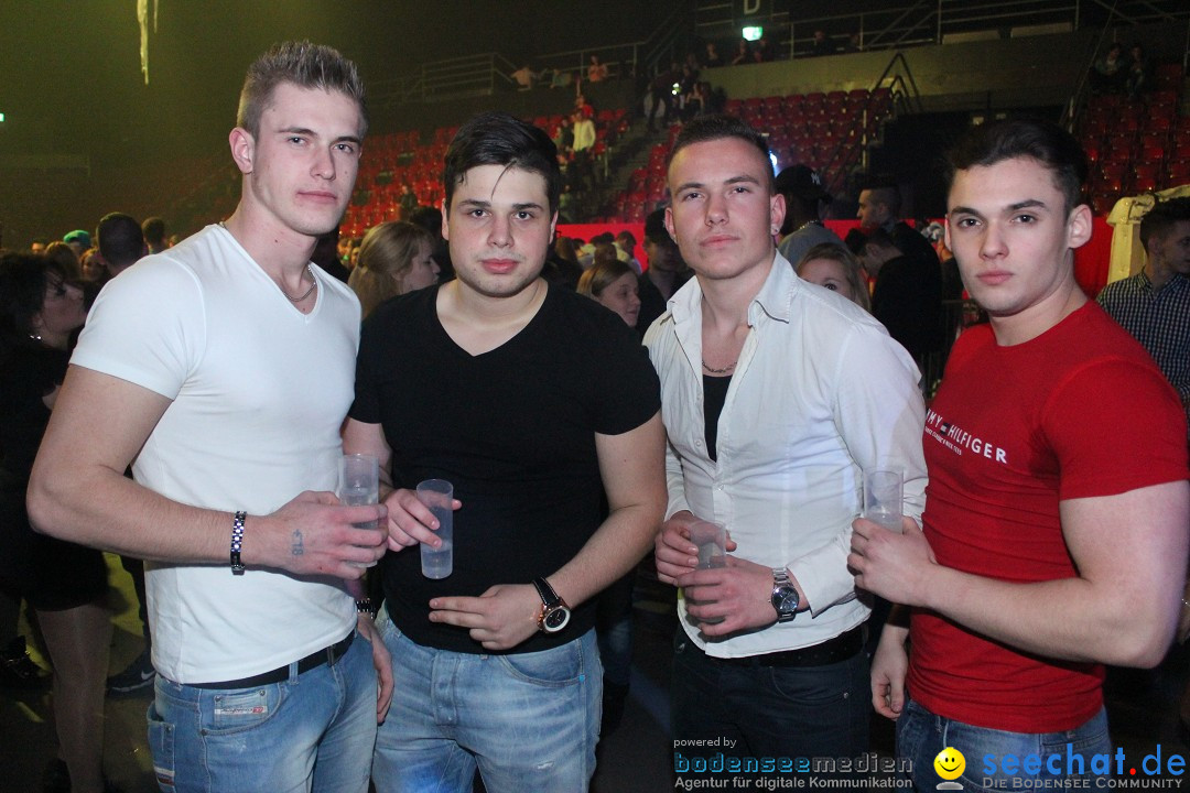 BIG BANG SYLVESTER PARTY: Basel - Schweiz, 31.12.2014