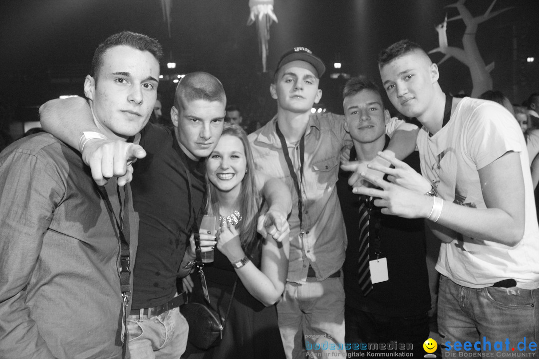 BIG BANG SYLVESTER PARTY: Basel - Schweiz, 31.12.2014