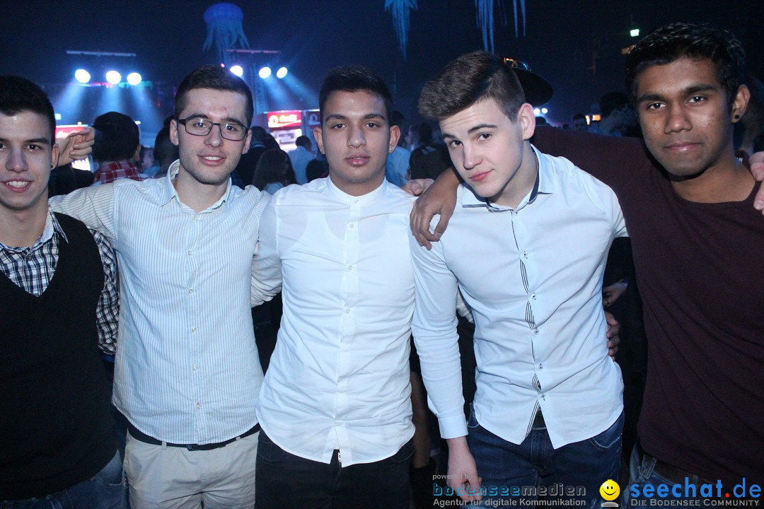 BIG BANG SYLVESTER PARTY: Basel - Schweiz, 31.12.2014
