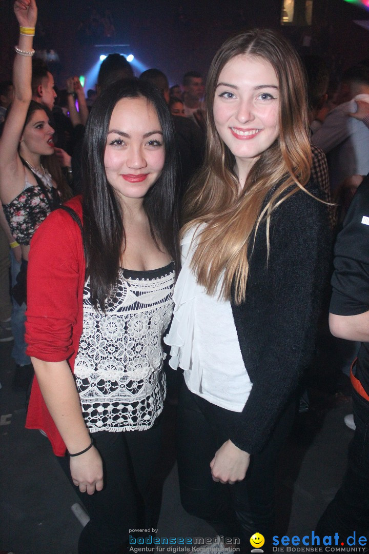 BIG BANG SYLVESTER PARTY: Basel - Schweiz, 31.12.2014