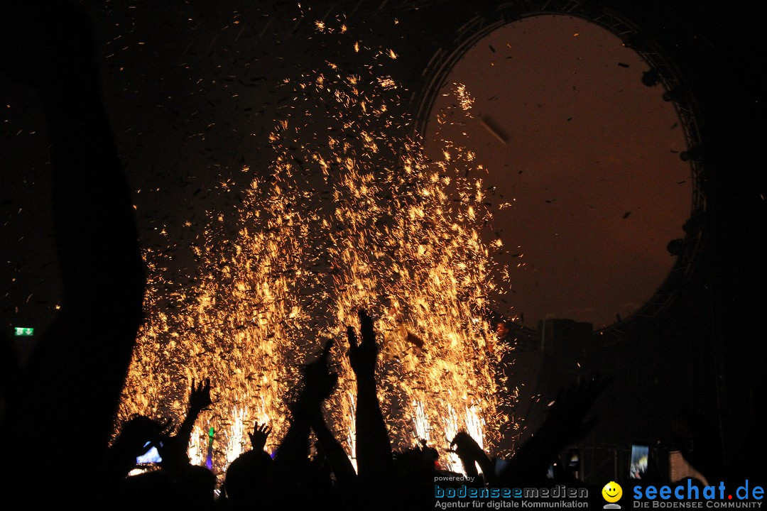 BIG BANG SYLVESTER PARTY: Basel - Schweiz, 31.12.2014