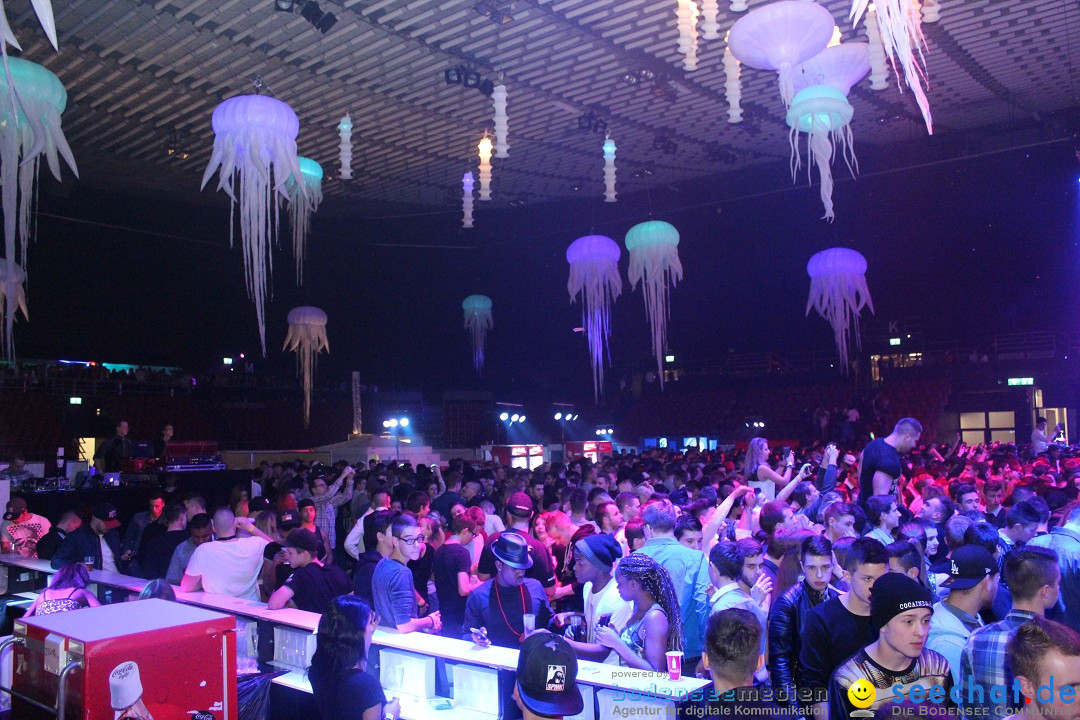 BIG BANG SYLVESTER PARTY: Basel - Schweiz, 31.12.2014