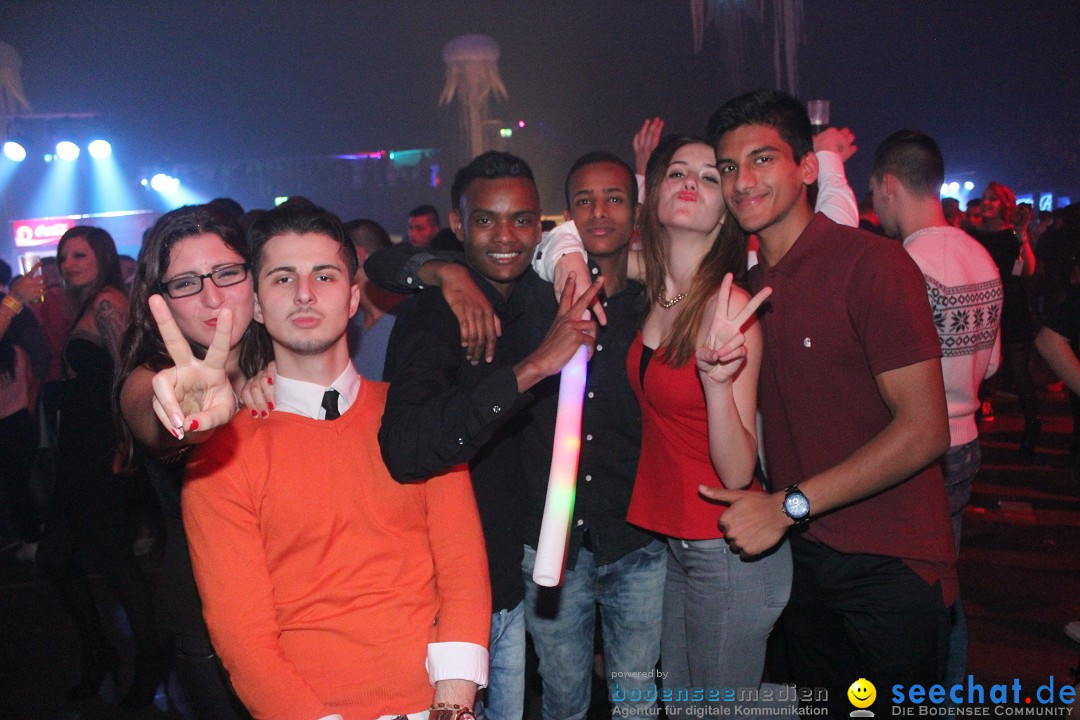 BIG BANG SYLVESTER PARTY: Basel - Schweiz, 31.12.2014