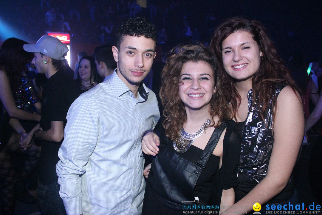 BIG BANG SYLVESTER PARTY: Basel - Schweiz, 31.12.2014