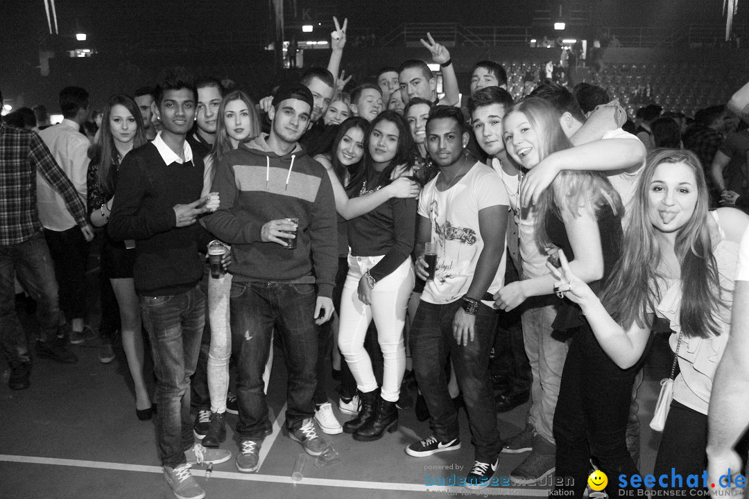 BIG BANG SYLVESTER PARTY: Basel - Schweiz, 31.12.2014