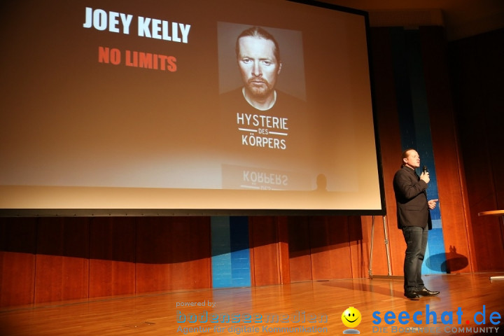 JOEY KELLY - NO LIMITS: Friedrichshafen am Bodenee, 17.01.2015