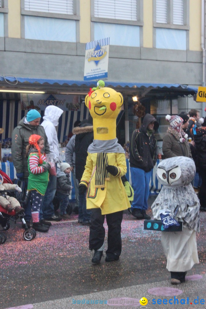 Faschingsumzug mit Motto: Weisch no - Gossau SG, Schweiz, 25.01.2015