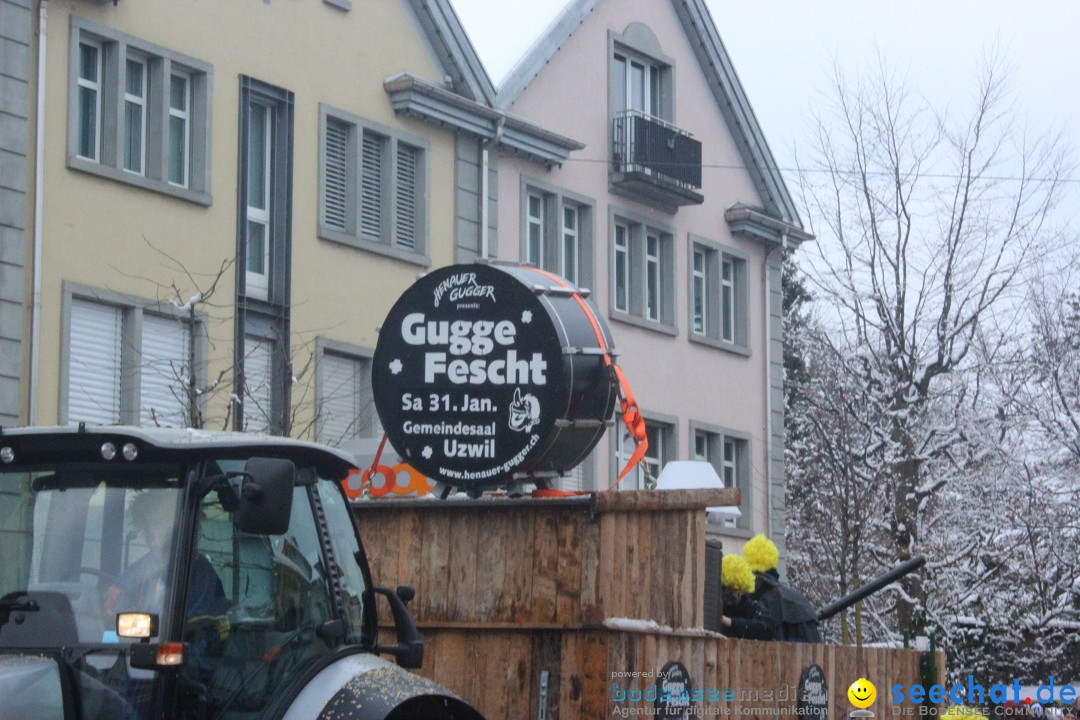 Faschingsumzug mit Motto: Weisch no - Gossau SG, Schweiz, 25.01.2015
