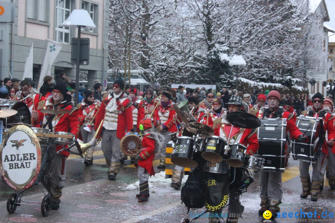 Faschingsumzug mit Motto: Weisch no - Gossau SG, Schweiz, 25.01.2015