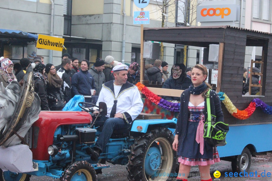 Faschingsumzug mit Motto: Weisch no - Gossau SG, Schweiz, 25.01.2015