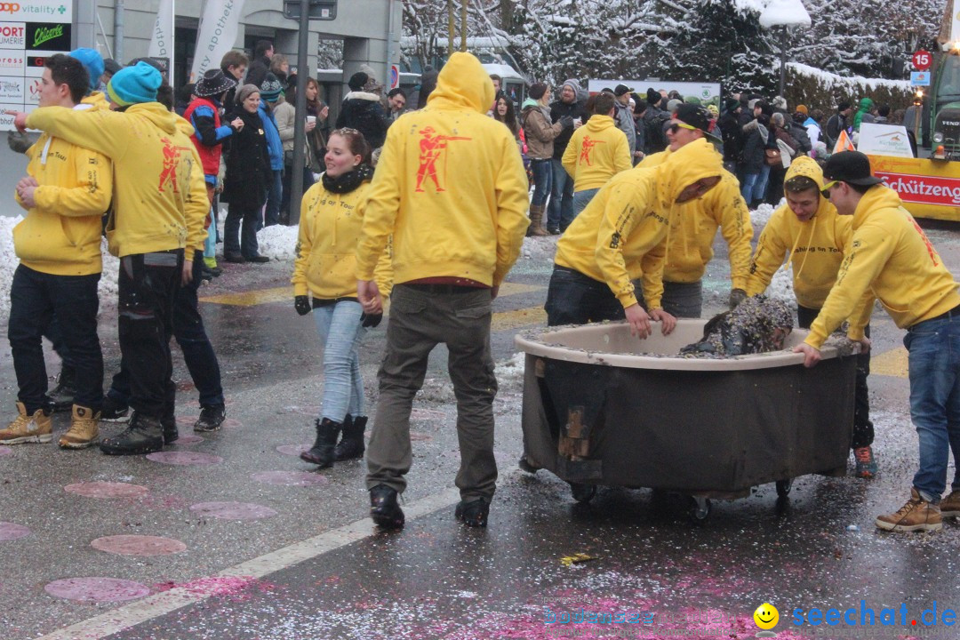 Faschingsumzug mit Motto: Weisch no - Gossau SG, Schweiz, 25.01.2015