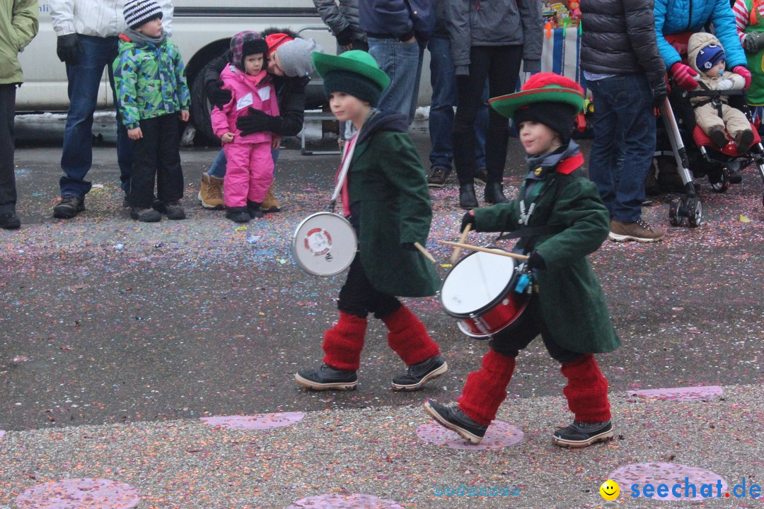 Faschingsumzug mit Motto: Weisch no - Gossau SG, Schweiz, 25.01.2015