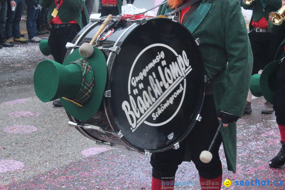 Faschingsumzug mit Motto: Weisch no - Gossau SG, Schweiz, 25.01.2015