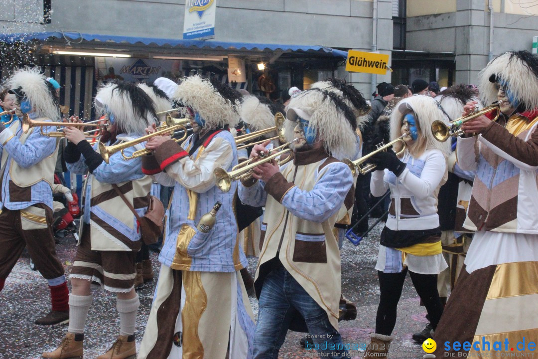Faschingsumzug mit Motto: Weisch no - Gossau SG, Schweiz, 25.01.2015