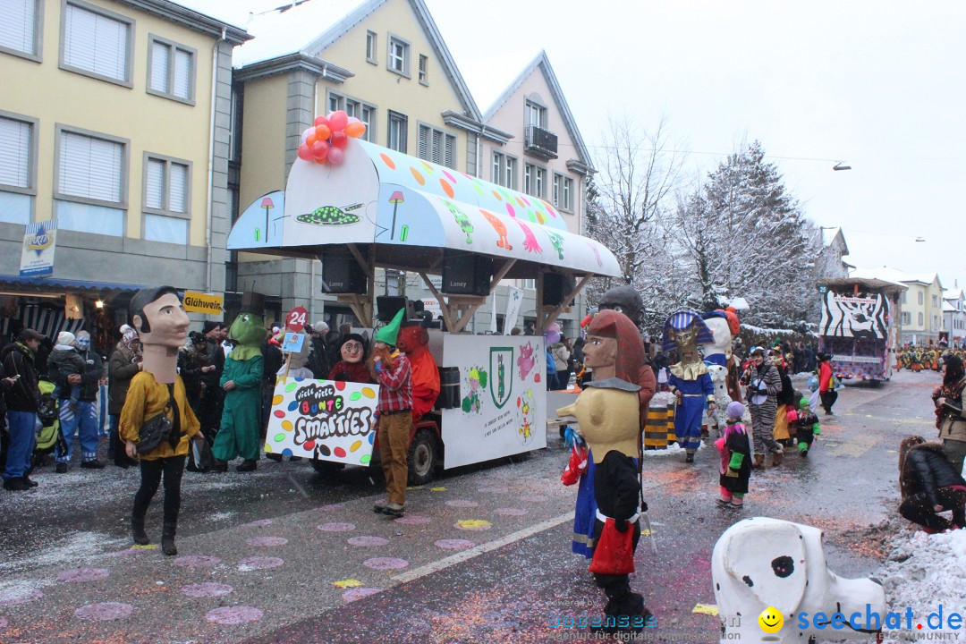 Faschingsumzug mit Motto: Weisch no - Gossau SG, Schweiz, 25.01.2015