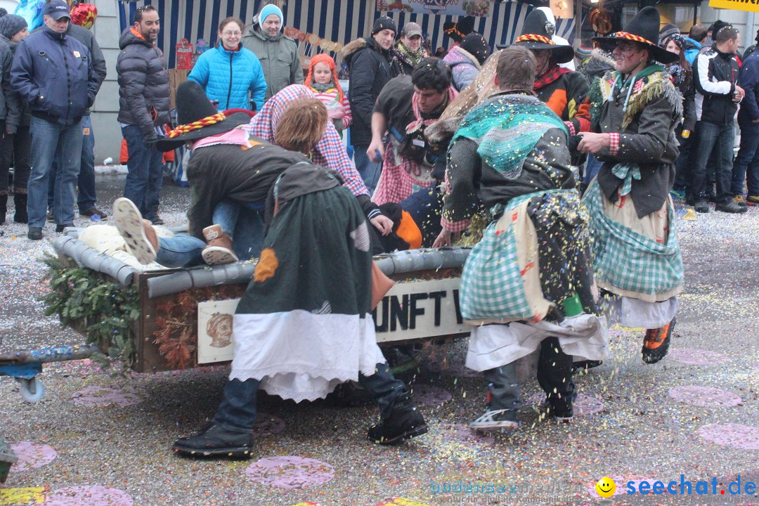 Faschingsumzug mit Motto: Weisch no - Gossau SG, Schweiz, 25.01.2015