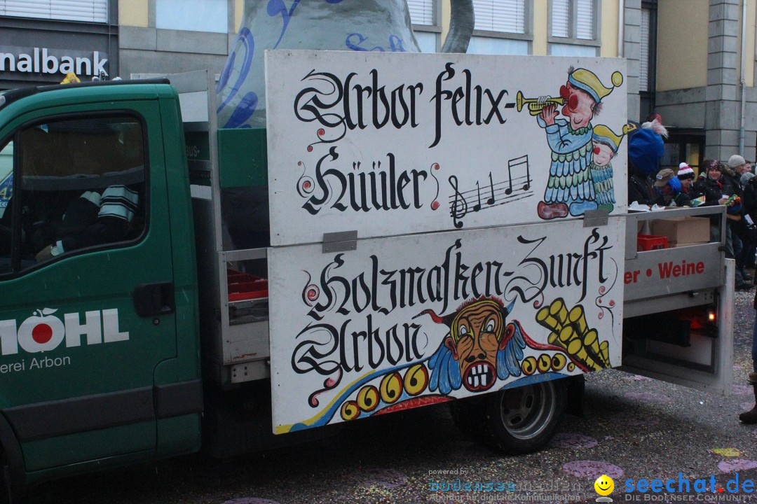 Faschingsumzug mit Motto: Weisch no - Gossau SG, Schweiz, 25.01.2015