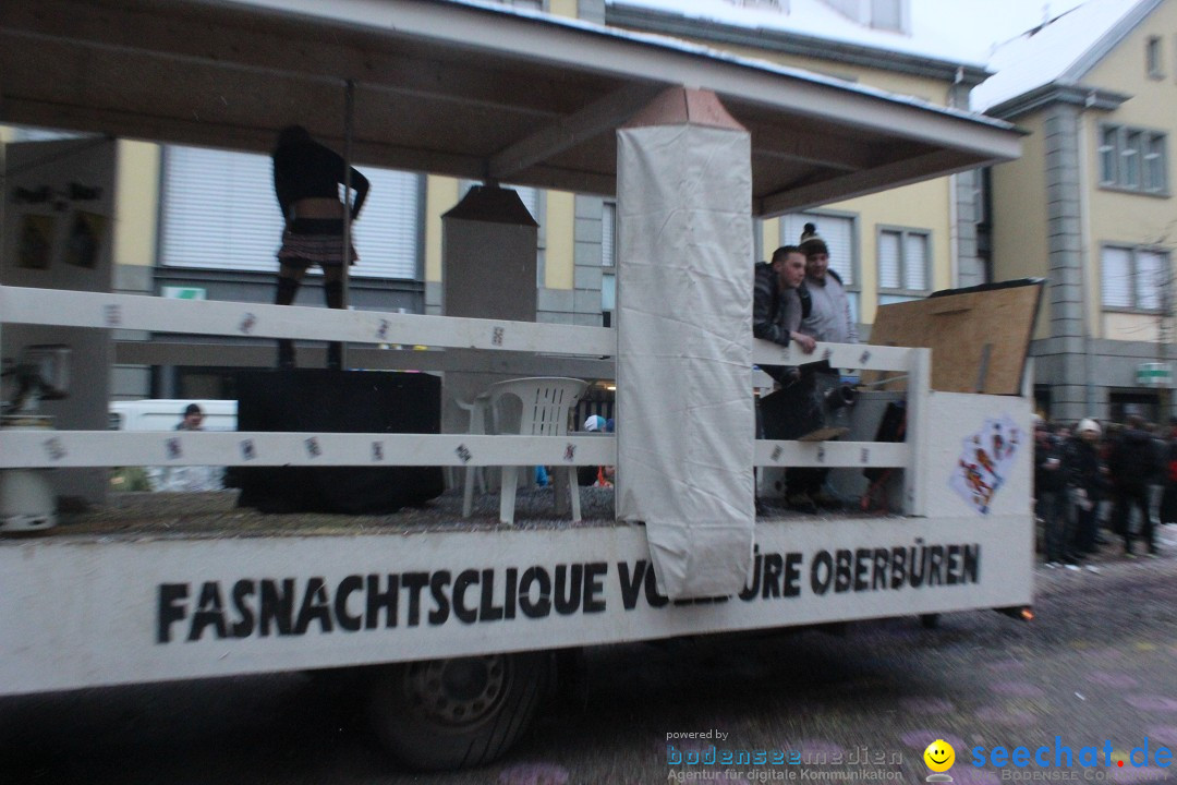 Faschingsumzug mit Motto: Weisch no - Gossau SG, Schweiz, 25.01.2015