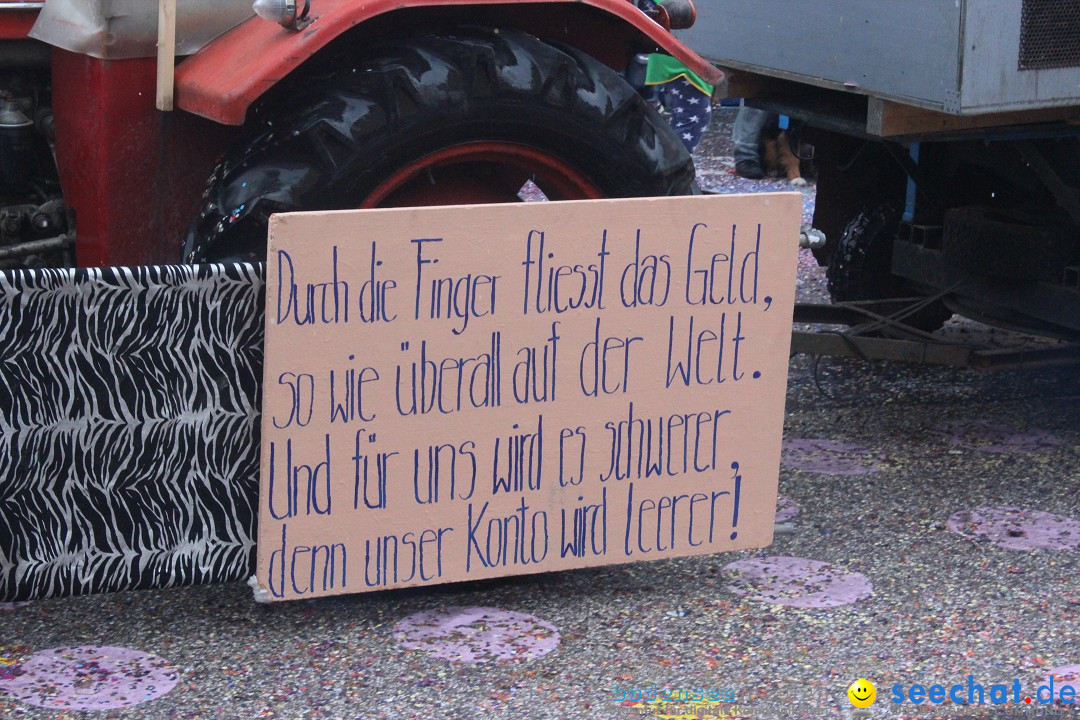 Faschingsumzug mit Motto: Weisch no - Gossau SG, Schweiz, 25.01.2015