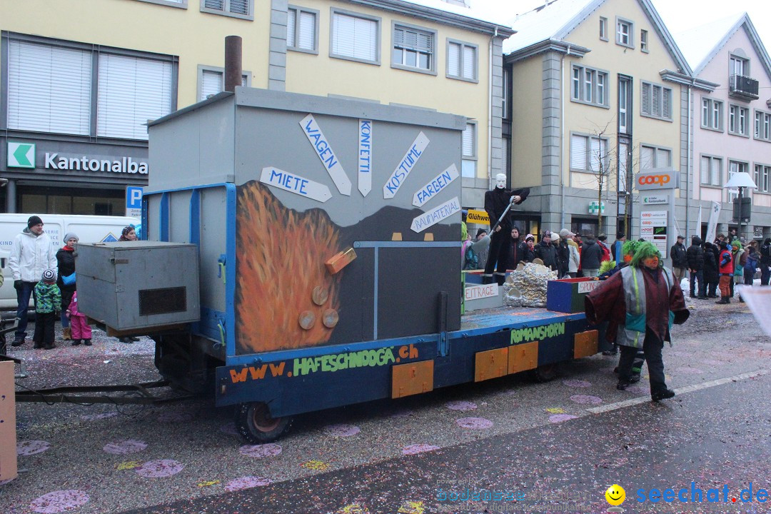 Faschingsumzug mit Motto: Weisch no - Gossau SG, Schweiz, 25.01.2015