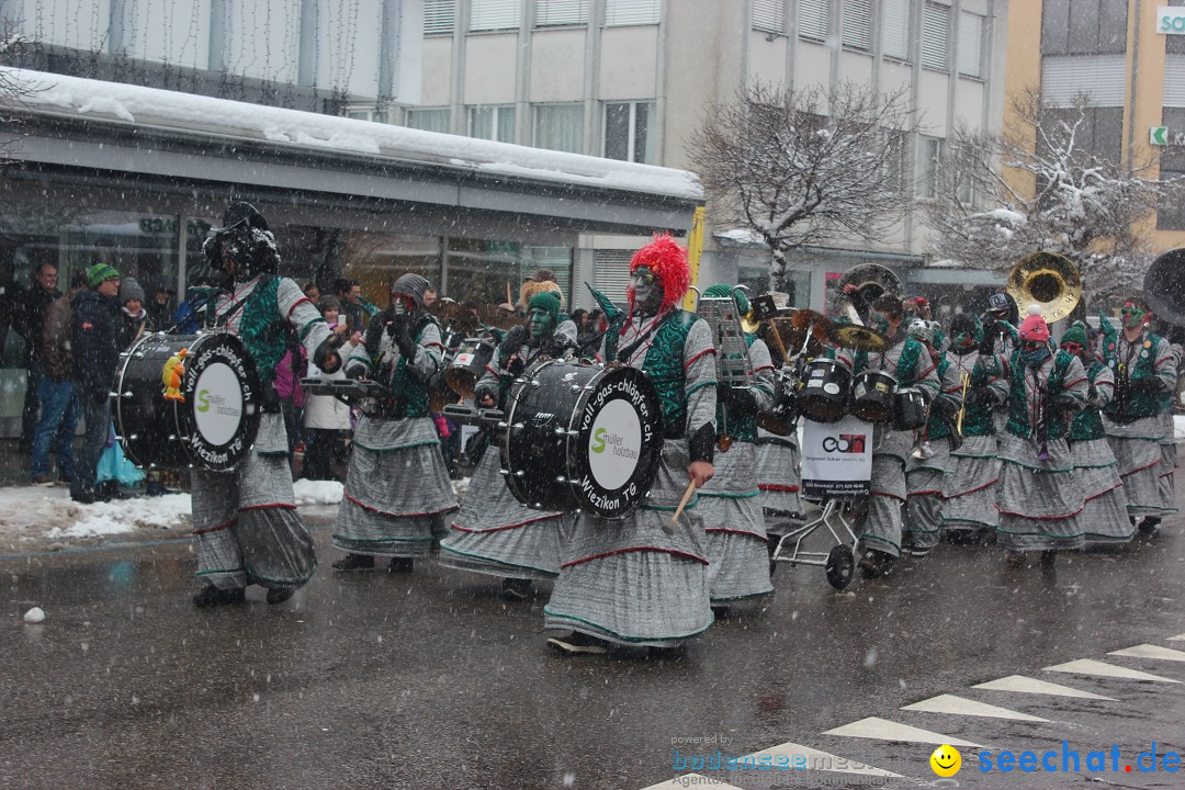 Fasnachtsumzug: Wattwil - Schweiz, 01.02.2015