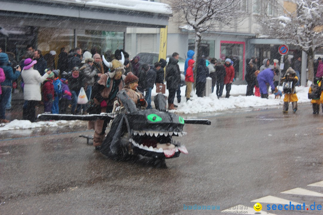 Fasnachtsumzug: Wattwil - Schweiz, 01.02.2015
