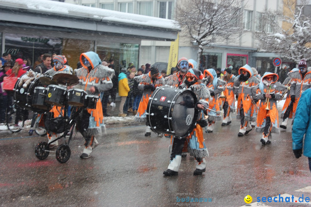 Fasnachtsumzug: Wattwil - Schweiz, 01.02.2015