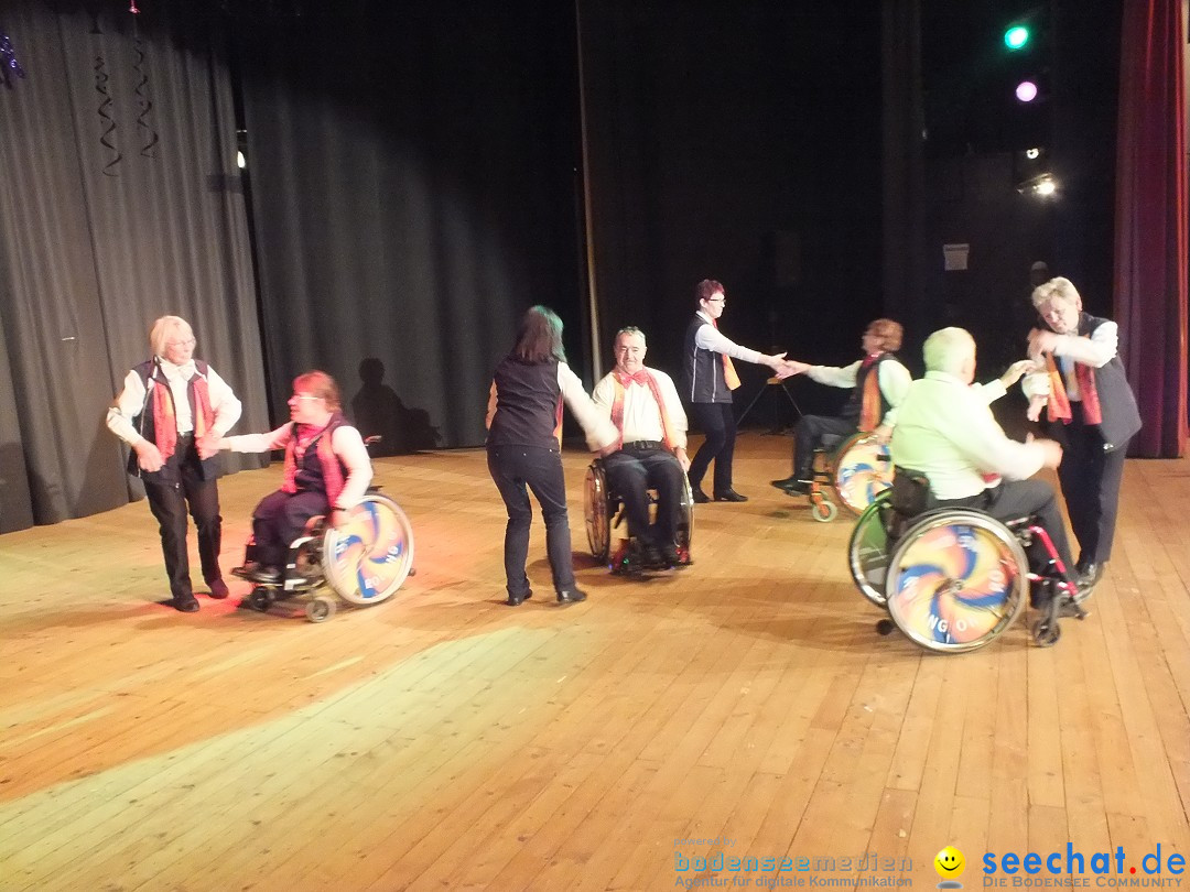 Bandscheibenball mit Rosanna Rocci: Bad Buchau am Bodensee, 06.02.2015