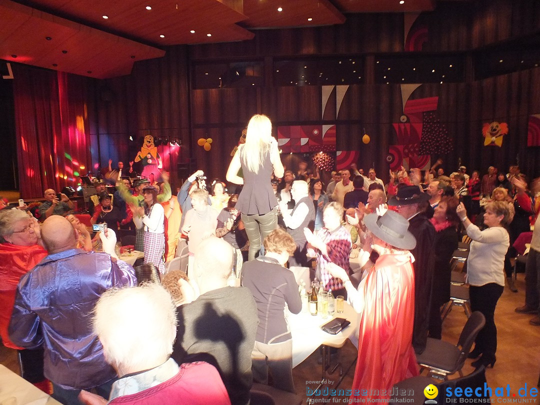 Bandscheibenball mit Rosanna Rocci: Bad Buchau am Bodensee, 06.02.2015