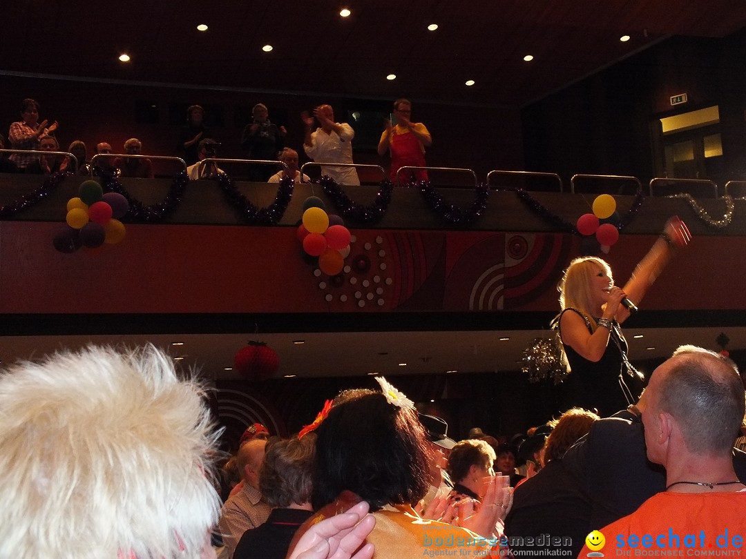Bandscheibenball mit Rosanna Rocci: Bad Buchau am Bodensee, 06.02.2015