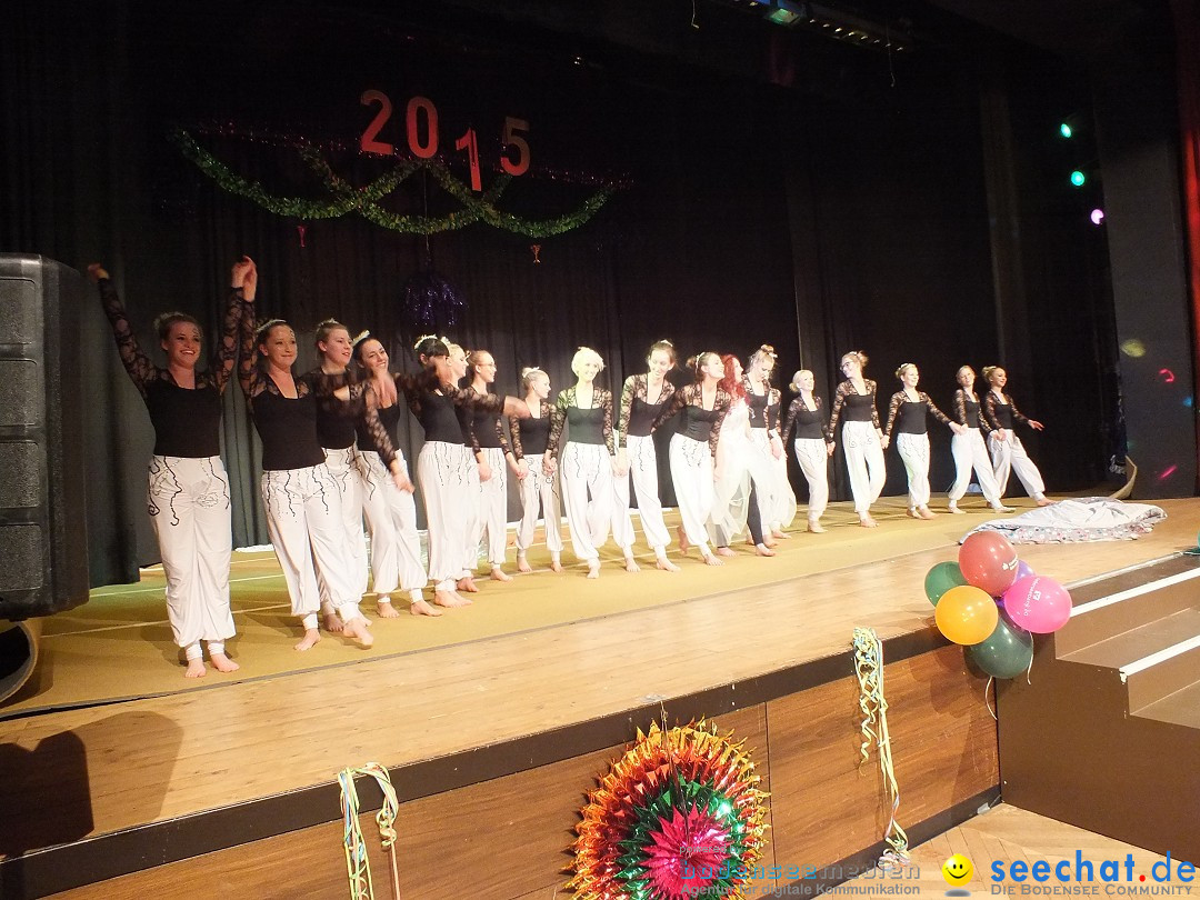Bandscheibenball mit Rosanna Rocci: Bad Buchau am Bodensee, 06.02.2015