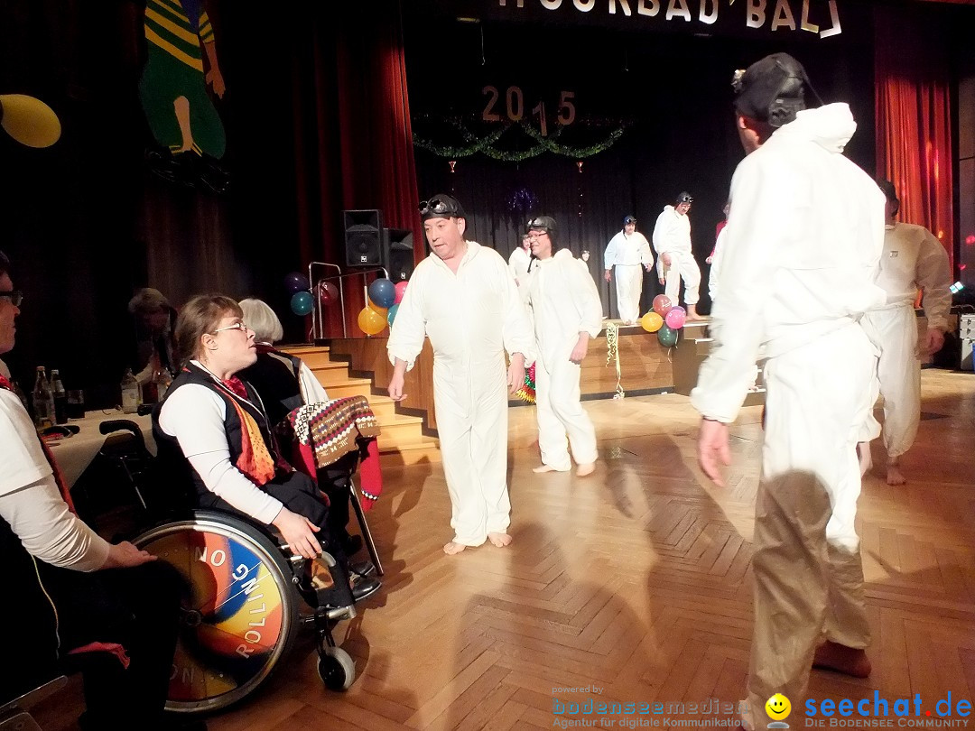 Bandscheibenball mit Rosanna Rocci: Bad Buchau am Bodensee, 06.02.2015