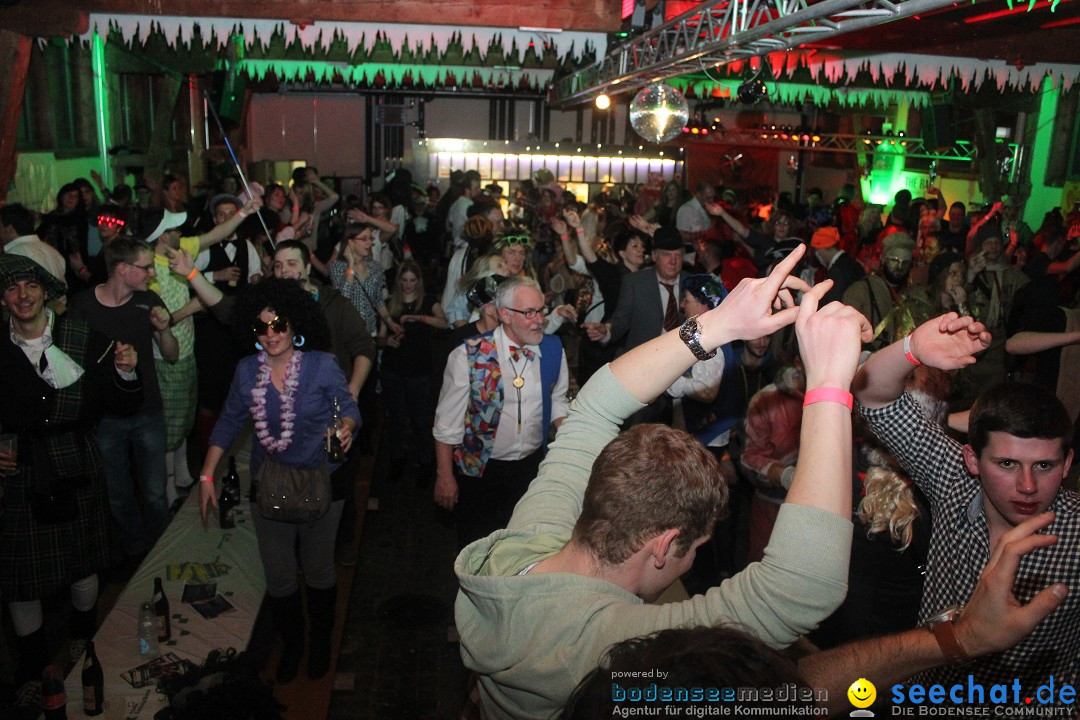 Sauknapp-Party - Eis mit Stiel: Herisau in der Schweiz, 07.02.2015