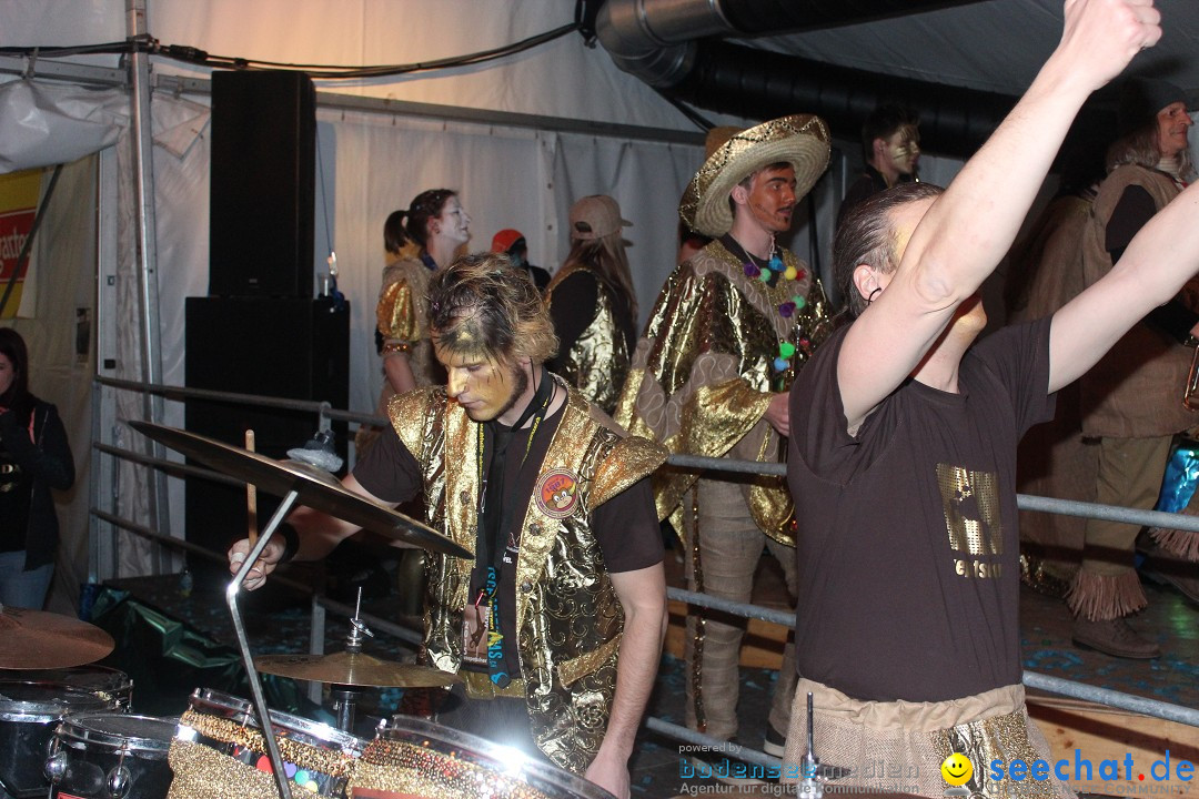 Sauknapp-Party - Eis mit Stiel: Herisau in der Schweiz, 07.02.2015