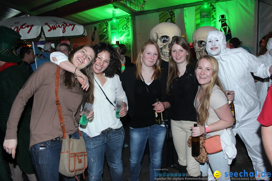 Sauknapp-Party - Eis mit Stiel: Herisau in der Schweiz, 07.02.2015
