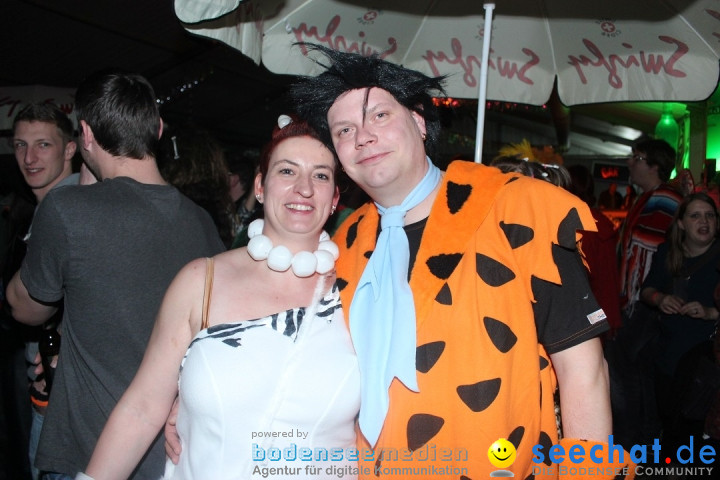 Sauknapp-Party - Eis mit Stiel: Herisau in der Schweiz, 07.02.2015
