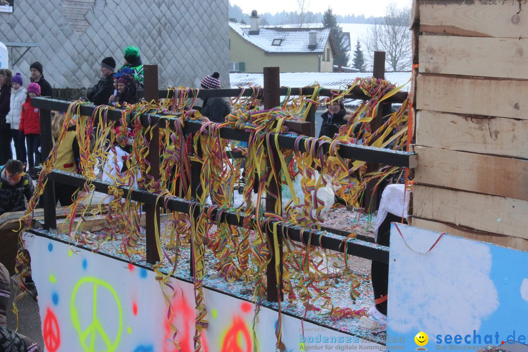 Fasnachtsumzug: Lengenwil - Schweiz, 08.02.2015